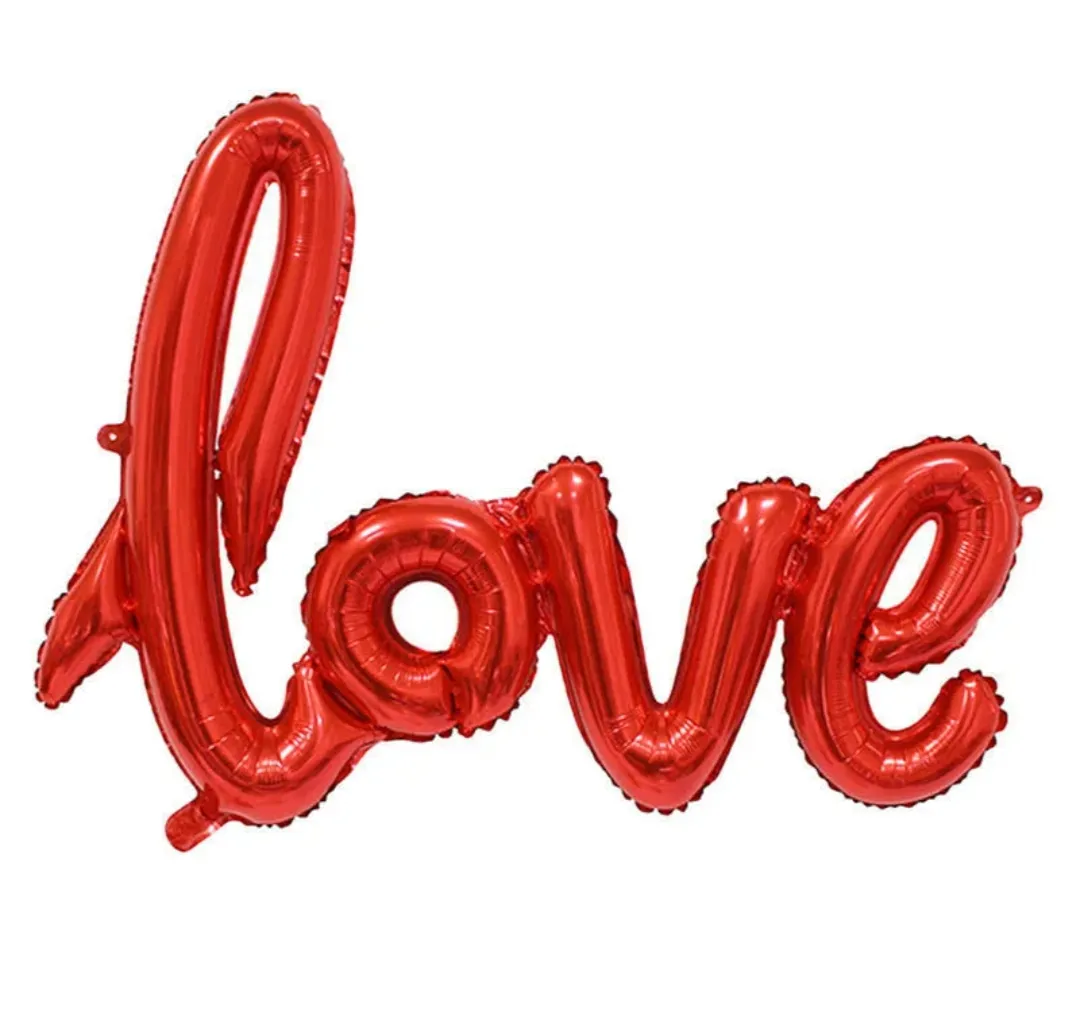 Гирлянда «Love», буквы, красная — фото 1 | Весёлая Затея, Ижевск